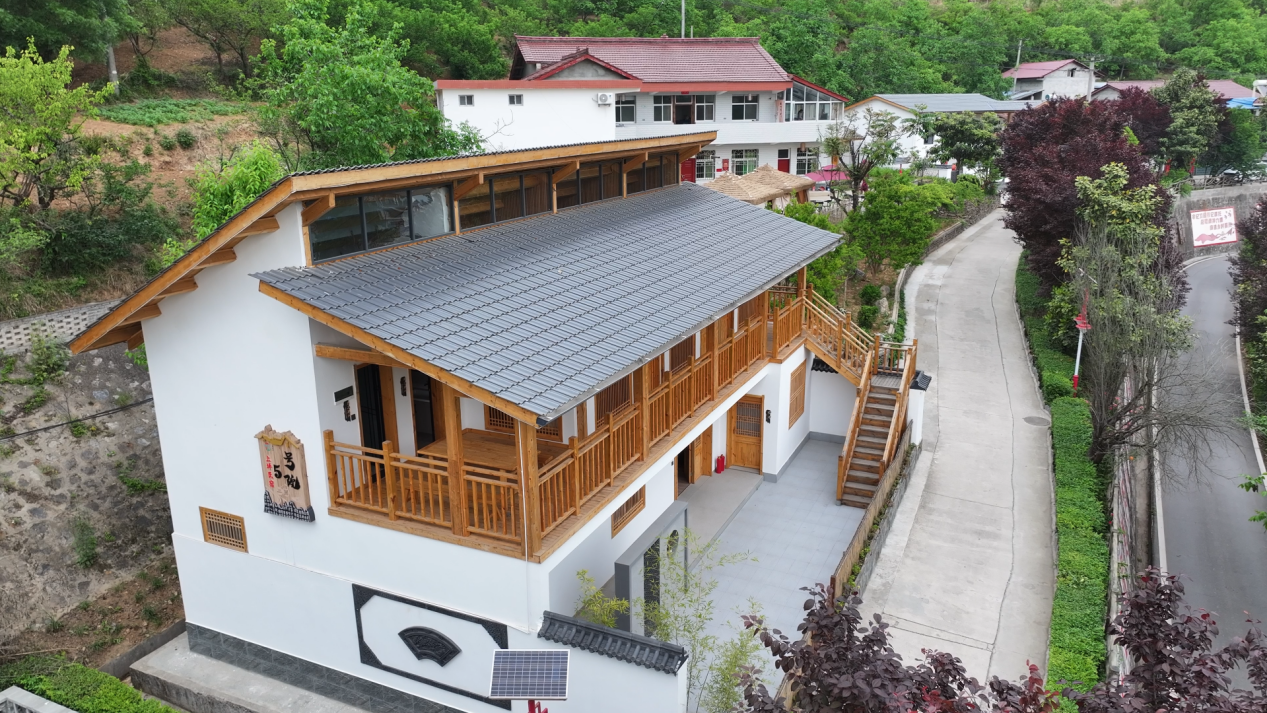 装饰一新的上坪民宿