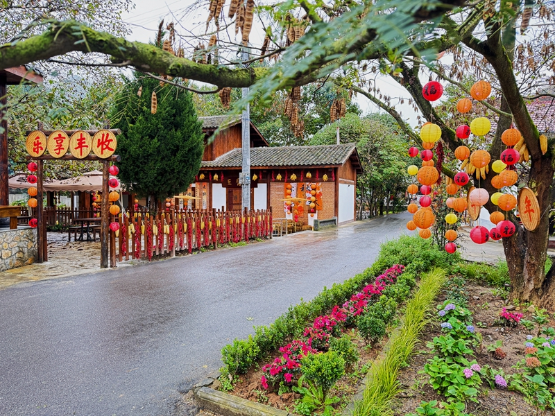 梭椤村“三坊”。留坝县委宣传部供图