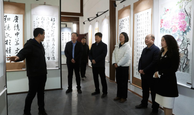 书画名家齐聚横渠书院：水墨丹青传四为