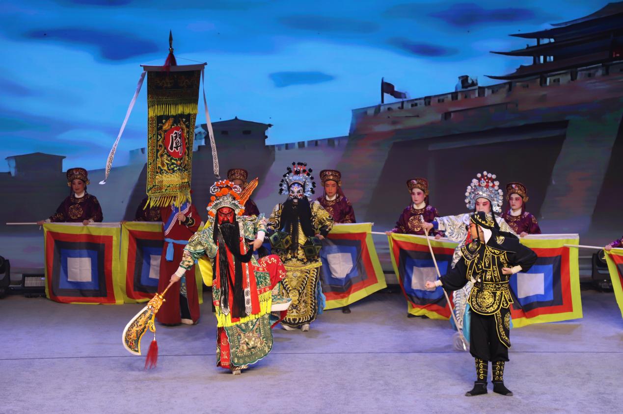 教育剧社、车站小学 戏曲《秦韵马嘶向长安》 (1)