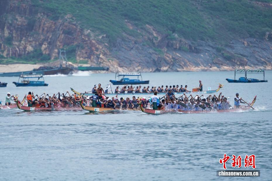 端午将至 逾80支队伍角逐香港东区龙舟竞渡大赛
